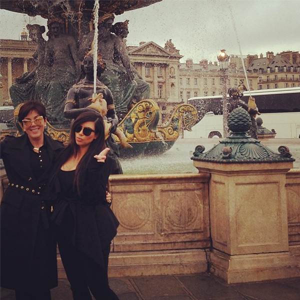 Kris Jenner, Kim Kardashian, Instagram Kris Jenner, Kim Kardashian, Instagram